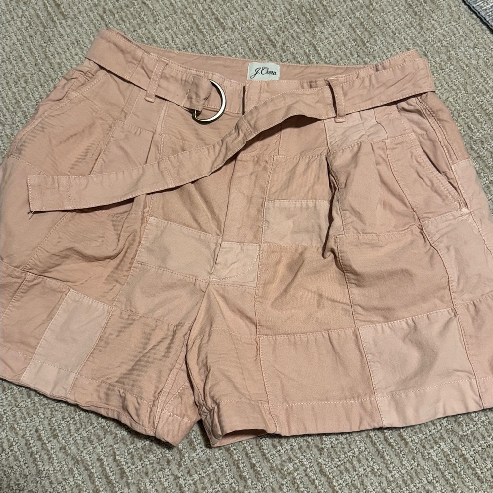 J.Crew Limited-edition D-ring patchwork short EUC - image 2